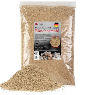 1kg Räuchermehl Buche fein 0,5 -1 mm Kalt-/Heißräuchern Fisch Fleisch uvm