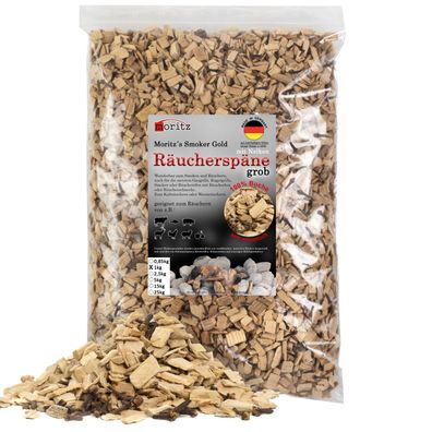 1kg Räucherspäne Buche mit Nelke grob 6 -12 mm Kalt-/Heißräuchern Fisch Fleisch uvm