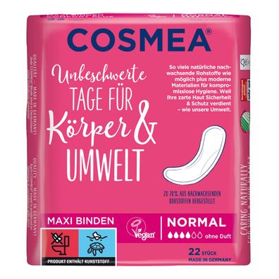 Pelz Cosmea Binden ComfortPlus Normal 22 Stk