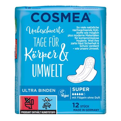 Pelz Cosmea Binden ComfortPlus Ultra 12 Stk