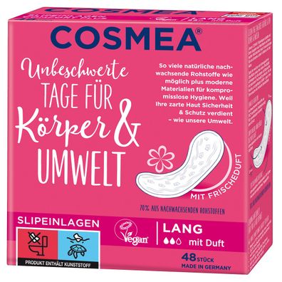 Pelz Cosmea Slipeinlag. Lang mit Duft 48 Stk