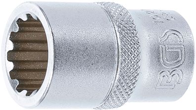 Steckschlüssel-Einsatz Gear Lock | Antrieb Innenvierkant 12,5 mm (1/2") | SW 15