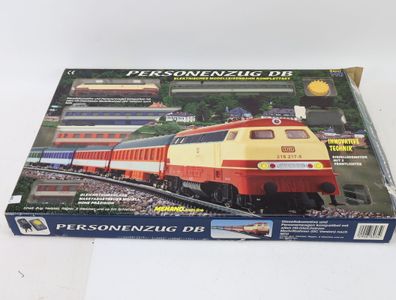 Mehano Train Line H0 T 726 Starterset Personenzug mit Diesellok BR 218 DB / NEM