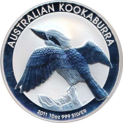 Australien Kookaburra - 2011 10 Oz Silber*