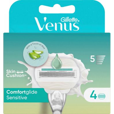 Gillette Venus Comfortglide Sensitiv Ersatzklingen 4er