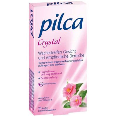 Pilca Kaltwachsstreifen für Körper und Gesicht 20 Stück 3er Pack