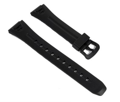 Casio Collection Uhrenarmband 16mm Resin schwarz LW-S200H-1AEF LW-S200