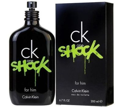 Calvin Klein One Shock für Ihn Eau de Toilette, 200ml - Markanter Duft für Männer