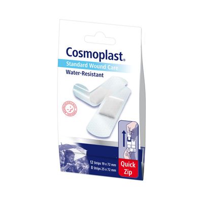 Cosmoplast Water Resistant Quick-Zip 20 Stück