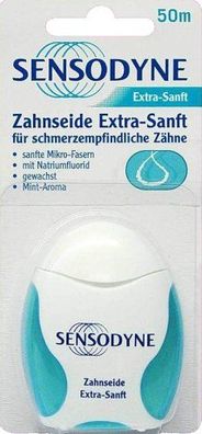 Sensodyne 4098906 Zahnseide Extra Sanft 50 m