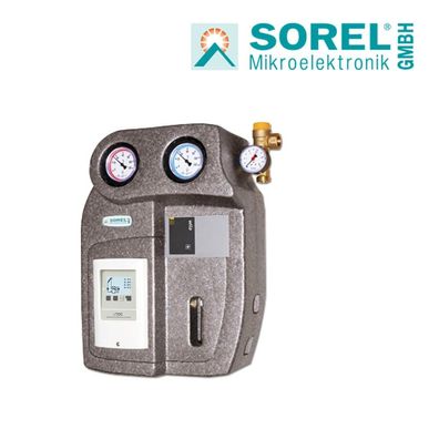 Sorel | Solar Pumpengruppe 2-Strang mit Pumpe 3/4´´ + MTDC | S2-Solar-30