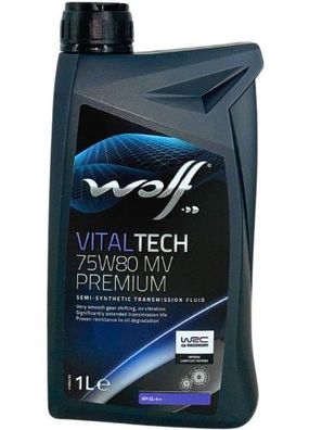 Wolf VitalTech 75W-80 MV Premium 1 Liter