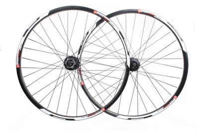 Wheelset Atb 26 Zoll Disc Aluminium 32S Schwarz