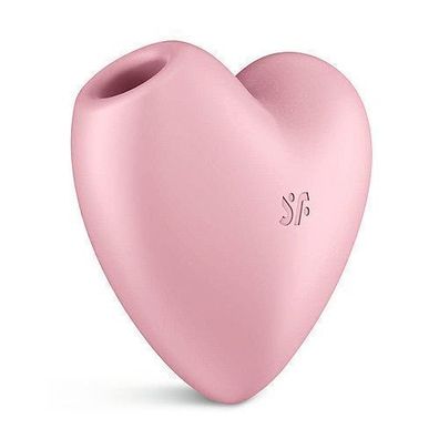 Satisfyer Cutie Heart Pink Clitoral Stimulator - 10 Modi