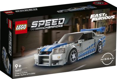 LEGO® 76917 Speed Champions Nissan Skyline GT-R (319 Teile) Bausteine Set Auto