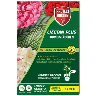 Protect Garden Lizetan Plus Combistäbchen - 40 Stück