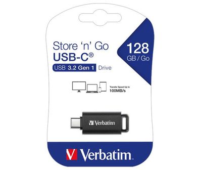 Verbatim USB 3.2 Stick 128GB, Retractable