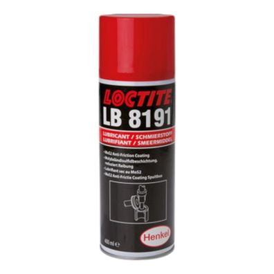 Henkel Loctite LB 8191 Trockenschmierstoff MoS2 400ml Spraydose 142532 ?