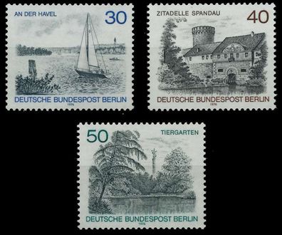 BERLIN 1976 Nr 529-531 postfrisch X14851E