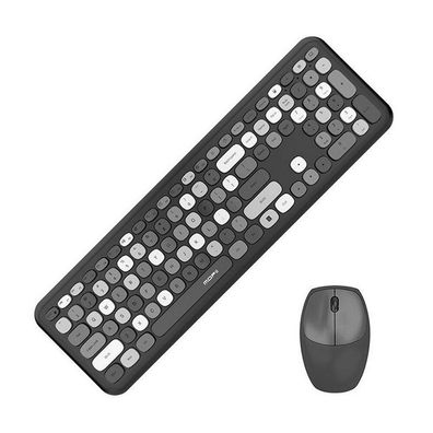 MOFII - SMK-666395AG Black - Tastatur- und Maus-Set