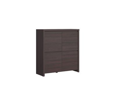 Kommode Kaspian Sideboard Schubladenschrank 40,5 x 105 x 112,5 , Wenge