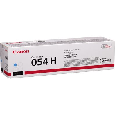 Canon 3027C002 Canon Toner Cartridge 054 H C cyan