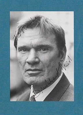 Burkhard Driest (deutscher Schriftsteller u. Schauspieler) - persönlich signiert