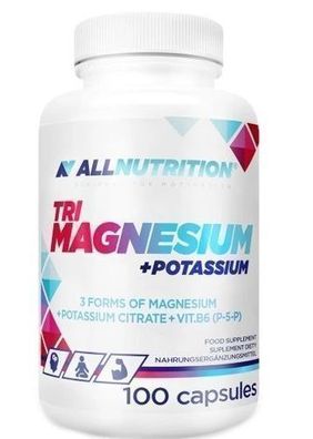 Allnutrition Tri Magnesium & Kalium, 100 Kapseln