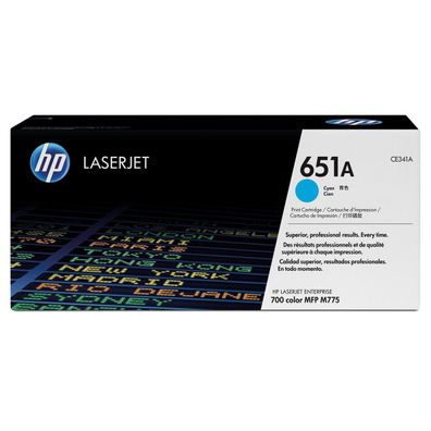 HP CE341A HP Toner CE341A-651A cyan