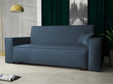 Sofa Viva Duo IV mit Bettkasten Schlafsofa Modern Polstercouch Ausklappbar