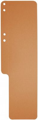 8x Exacompta 13709B Aktenschwänze Karton 100 Stü?ck orange