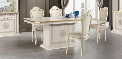 Esszimmer Esstisch Stuhl Modern Tisch Stuhle Design Holz Essgruppen Set 5tlg