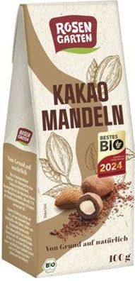 Rosengarten 3x Kakao-Mandeln 100g