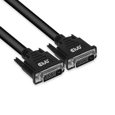 Club 3D CAC-1223 Club3D DVI-Kabel Dual Link (24 + 1) bidirektional 3m St/St retail