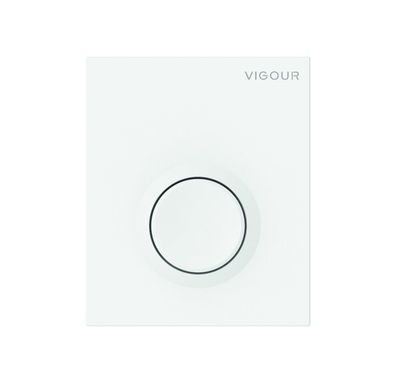 Vigour DON Abdeckplatte Urinal 12x14,4cm weiß