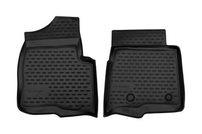 Element Gummi-Fußmatten 3D für FORD F-150, 2014-2018, Pickup Doppelkabine, 2 tlg