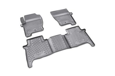 Element Gummi-Fußmatten 3D für LAND ROVER Range Rover, 2005-2012, SUV 5 Türen, 4 tlg
