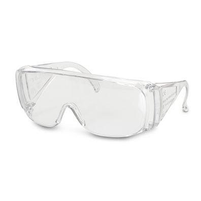 Overspec Überbrille transparent Farblose Schutz- und Überbrille aus Polycarbonat