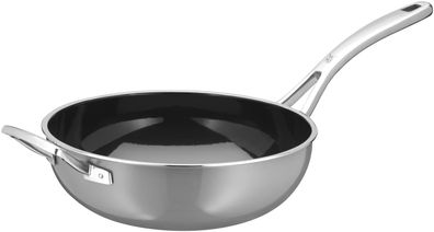 WMF Fusiontec Mineral Wok, 28 cm, Platinum 3201111743