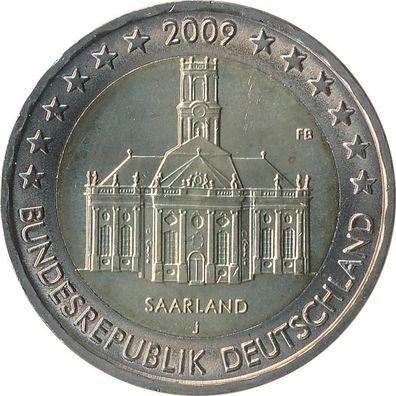 Deutschland 2 Euro 2009 - Ludwigskirche ( J )*