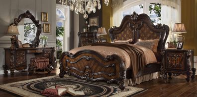 Schminktisch Spiegel Hocker Luxus Konsole Kommode Schlafzimmer Barock Rokoko neu