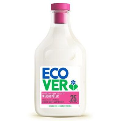 ECOVER 3x Weichspüler Apfelblüte & Mandel 750ml