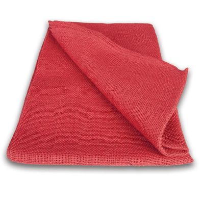 NOOR® Jutedecke Rot 1 x 3 Meter