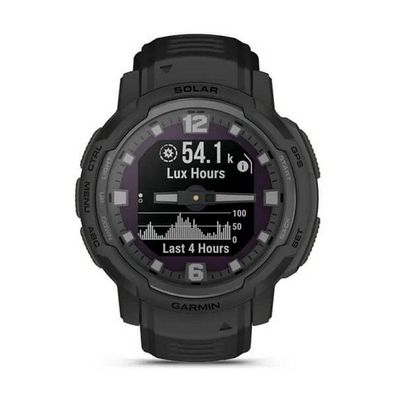 Garmin - 010-02730-00 - Instinct Crossover Solar Tactical Edition - Schwarz