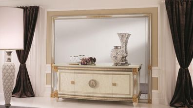 Buffet Anrichte Kommode Spiegel Echte Handarbeit Barock Rokoko arredoclassic