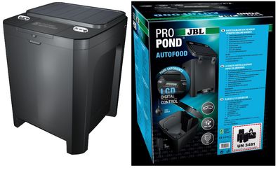 JBL Koi Solarbetriebener 25 L Teichfutterautomat Propond Autofood