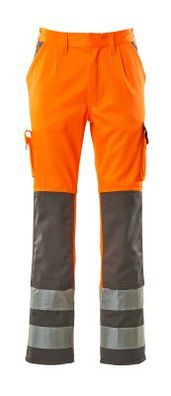 Hose mit Knietaschen Mascotâ® Olinda, Hi-vis Orange/Anthrazit, Gr. 90C49, 07179-860-1