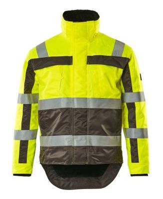 Winterjacke Mascotâ® Teresina, Hi-vis Gelb/Anthrazit, Gr. 3XL, 07223-880-17888 Mascot