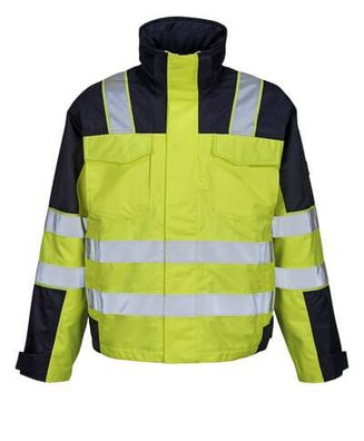 Winterjacke Mascotâ® Genova, Hi-vis Gelb/Marine, Gr. S, 05023-880-171 Mascot SAFE IMA