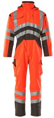 Winteroverall Mascotâ® Safara, Hi-vis Rot/Dunkelanthrazit, Gr. L, 11019-025-A49 Masco